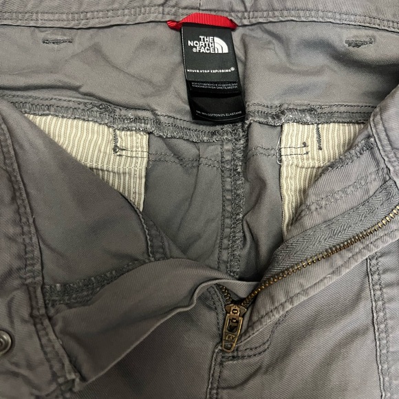 The North Face Gray Bermuda Shorts with Drawstring Waist - Picture 4 of 5